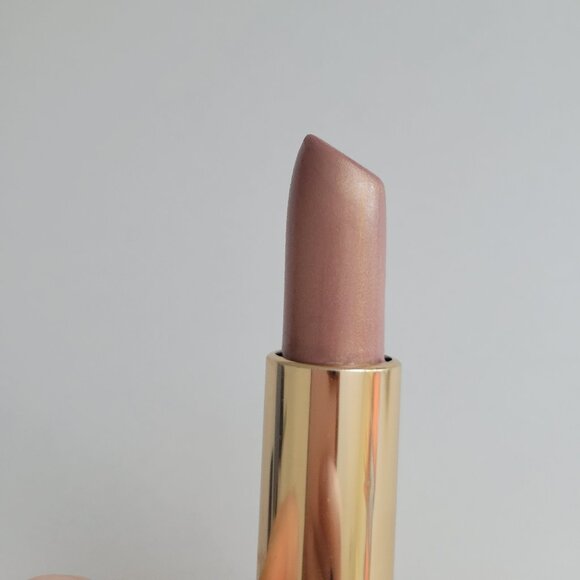 Estee Lauder All Day Lipstick BLUSHING VIOLET Navy Blue Ribbed Tube Full Size - Picture 5 of 6